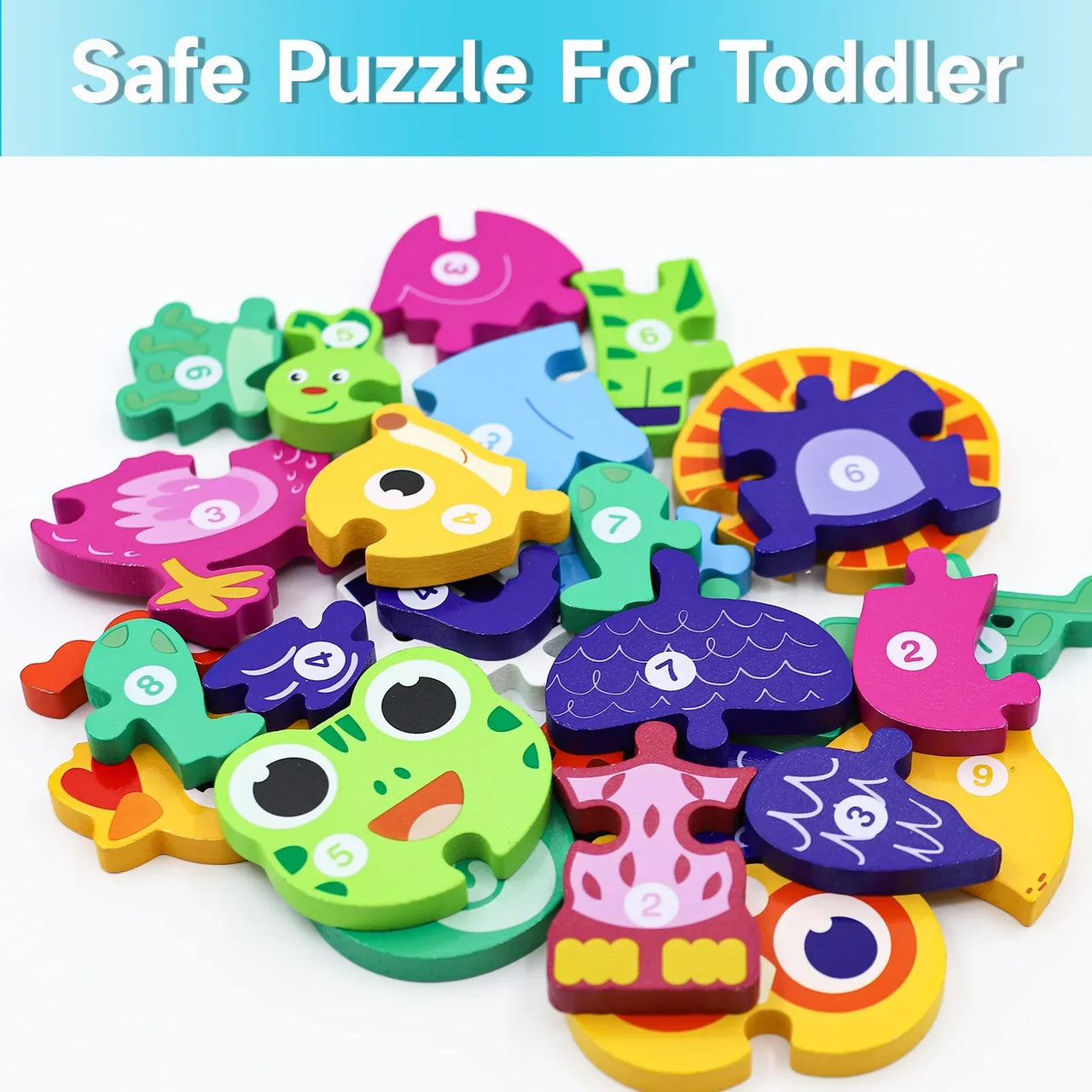 Toystar LifeCycle Puzzle | Learn and discover - Wooden animal life cycle puzzle - Leer en ontdek - Houten dieren levenscyc...