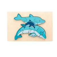 Thumbnail for Toystar WildPuzzle | Animal fun - Wooden Montessori puzzle with animals - Dierlijk speelplezier - Houten Montessori puzzel...