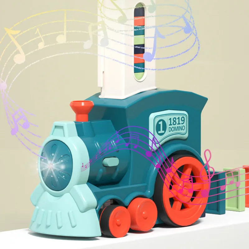 Toystar DominoTrain | Bringing Fun and Education Together - Automatic Domino Playset - Brengt Speelplezier en Educatie Sam...
