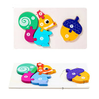 Thumbnail for Toystar LifeCycle Puzzle | Learn and discover - Wooden animal life cycle puzzle - Leer en ontdek - Houten dieren levenscyc...