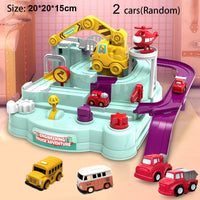 Thumbnail for Toystar GalaxyTrack | Space adventure for young explorers - Train track and parking garage playset for children - Ruimteav...