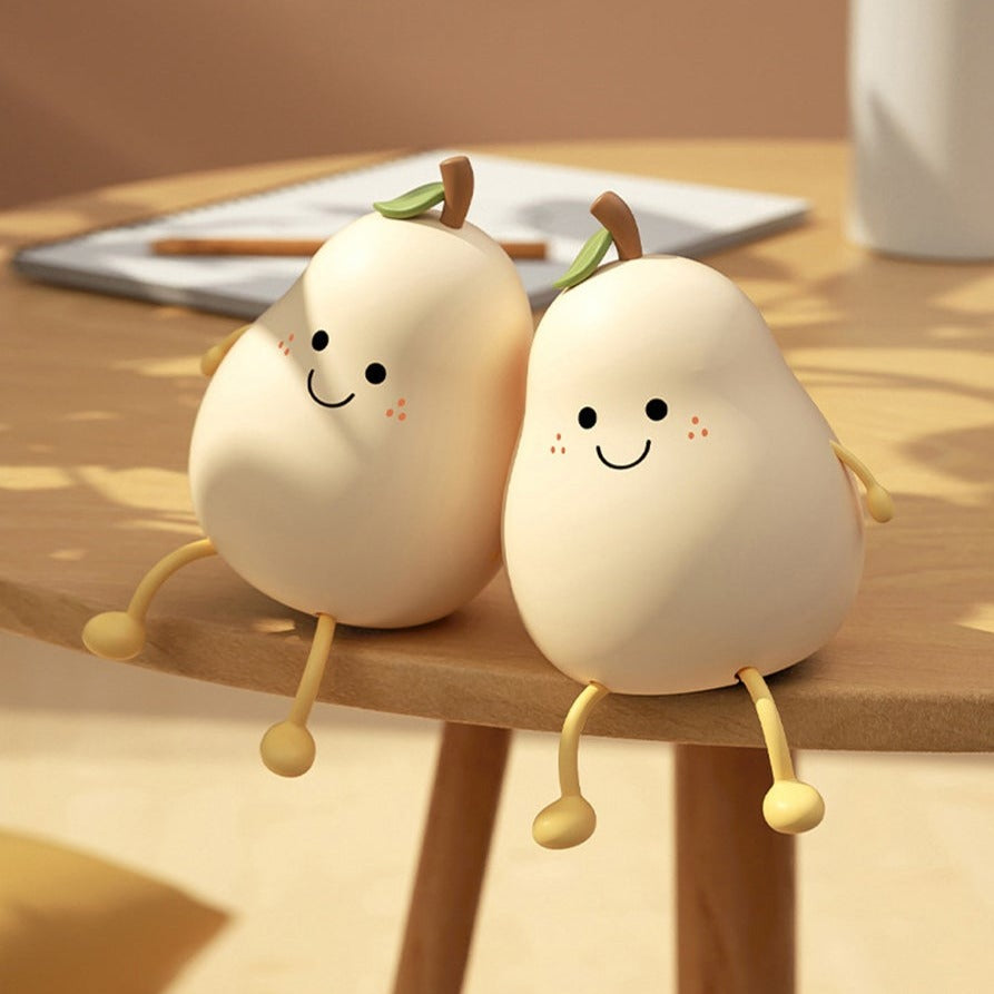 Toystar LED Night Light Pear | Cozy and USB Rechargeable - Dimming and Color Changing - Gezellig en USB Oplaadbaar - Dimme...