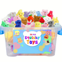 Thumbnail for Toystar NL SquishyZoo | Kawaii Squishy Animal Fidget Toy - Stress Relief, Safe and Non-Toxic, Suitable for All Ages - Kawa...