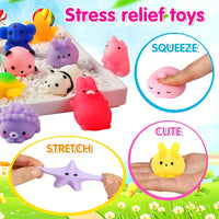 Thumbnail for Toystar NL SquishyZoo | Kawaii Squishy Animal Fidget Toy - Stress Relief, Safe and Non-Toxic, Suitable for All Ages - Kawa...