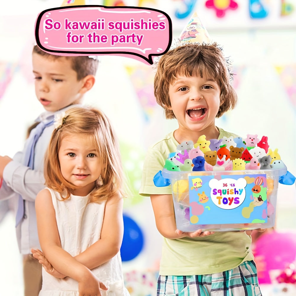 Toystar NL SquishyZoo | Kawaii Squishy Animal Fidget Toy - Stress Relief, Safe and Non-Toxic, Suitable for All Ages - Kawa...