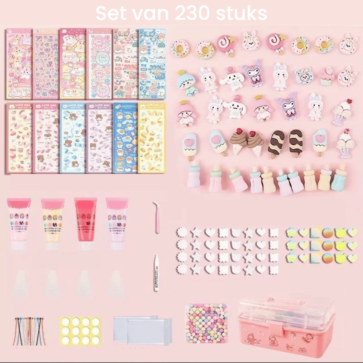 Toystar StickerJoy | Magical sticky fun - Creative sticker set for kids - Magisch plakplezier - Creatieve stickerset voor ...