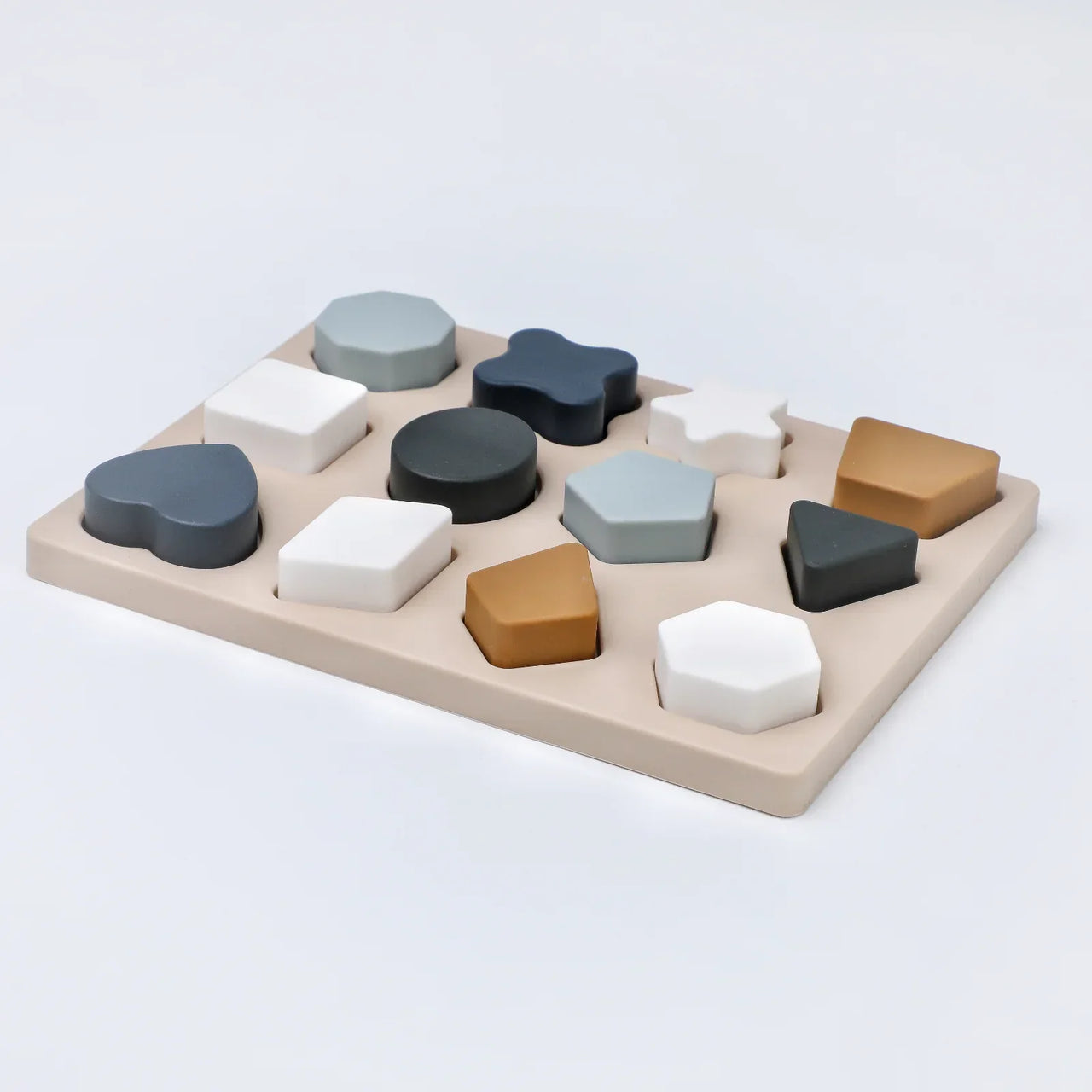 Toystar FlexiForm | Soft and educational - Silicone Montessori puzzle for shapes and colors - Zacht en leerzaam - Silicone...