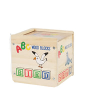 Thumbnail for ABCStack | Learning and building - Wooden alphabet blocks with storage box
