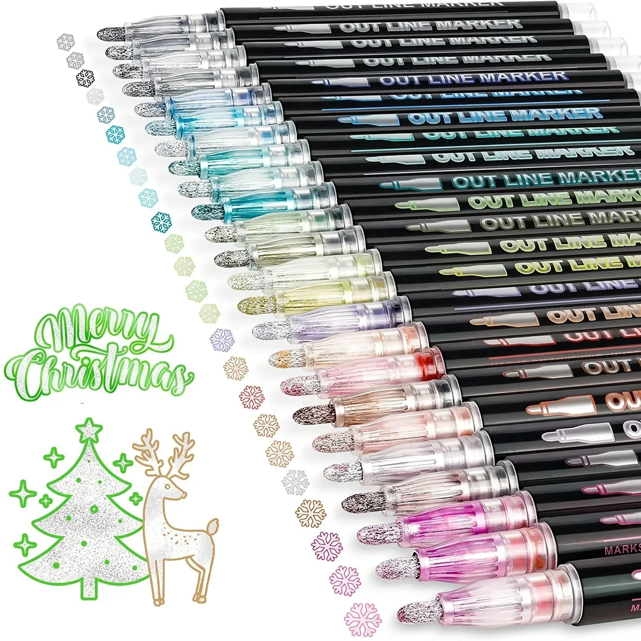 GlimmerInk | Create Magical Works of Art - Double Metal Marker