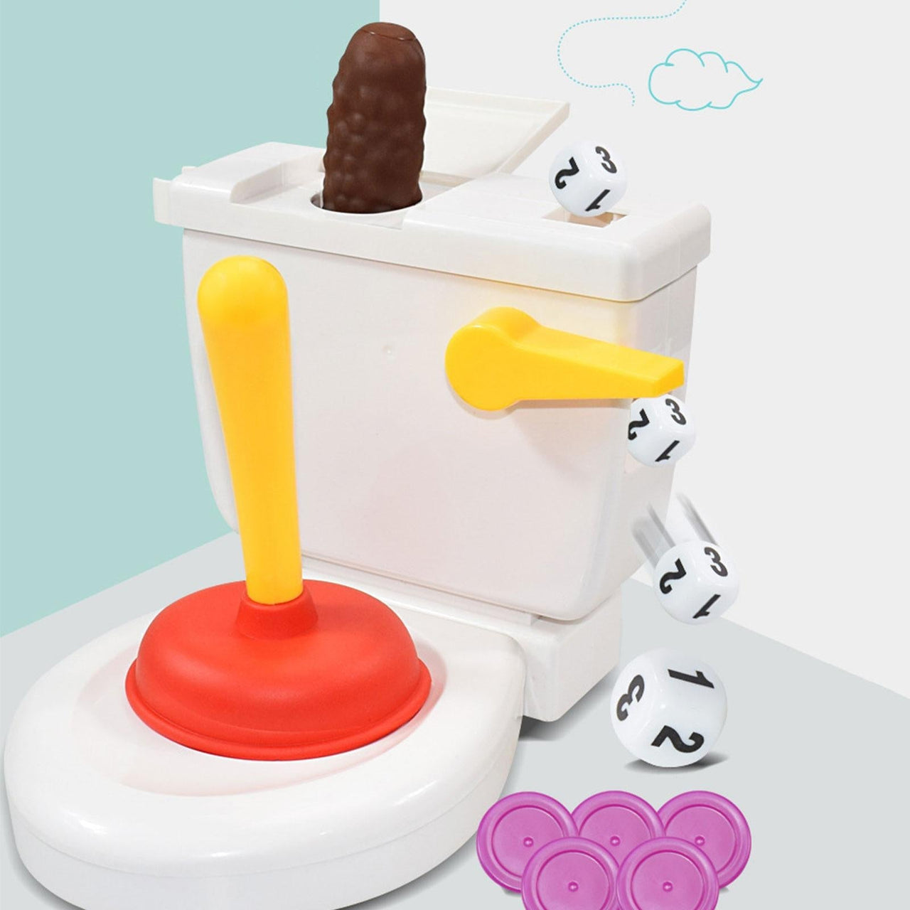 Toystar FlushRush | Laugh until you can't anymore - Hilarious toilet game for everyone! - Lachen tot je niet meer kunt - H...