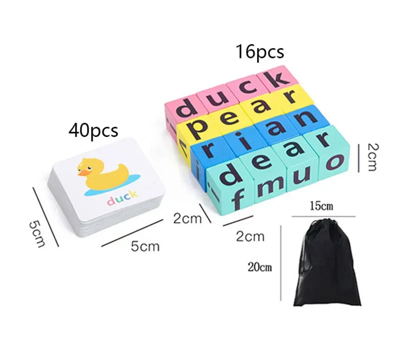 Toystar EcoToys LetterMatch Game | Encourage Language Skills - Educational Toys for Children - Stimuleer Taalvaardigheden ...