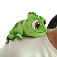 Thumbnail for Toystar ChameoCuddle | Cuddly friend for your Shoulder - Green Chameleon Plush Animal Pillow for Home or Office - Knuffelv...