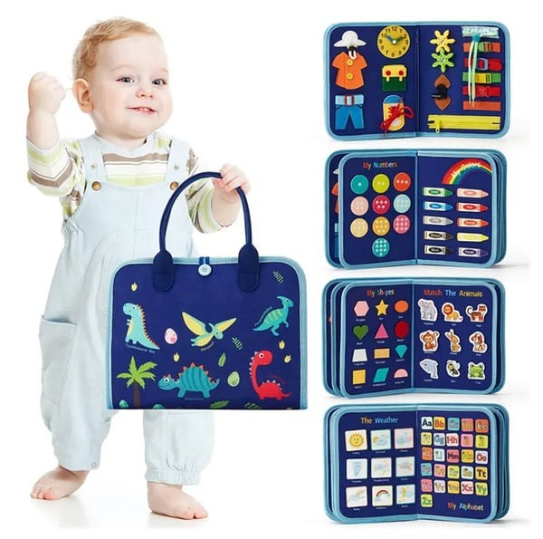 Toystar NL SkillMaster Educational Book | 5-in-1 Motor & Dressing Skills, 1+ – Develop Self-Confidence and Skills - Leerbo...