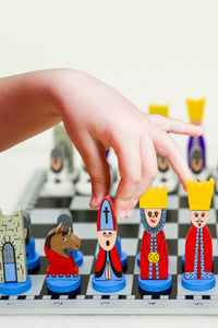 Thumbnail for Toystar NL SlimStart Chess Game | Wooden Chess Set 30x30 cm, 3+ – Learn Strategic Thinking With Fun - Bordspellen (4)