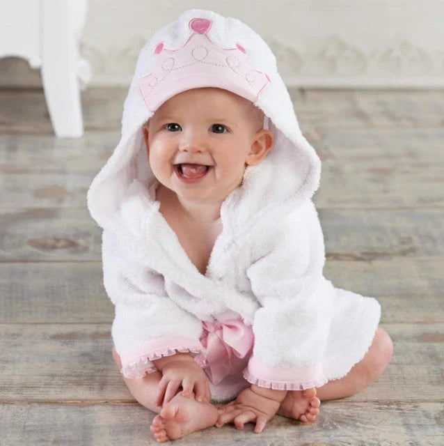 SnuggleWrap Babybadjas | Zacht, absorberend katoen voor baby's 0-6 – Heerlijk warm en knus na het bad 6