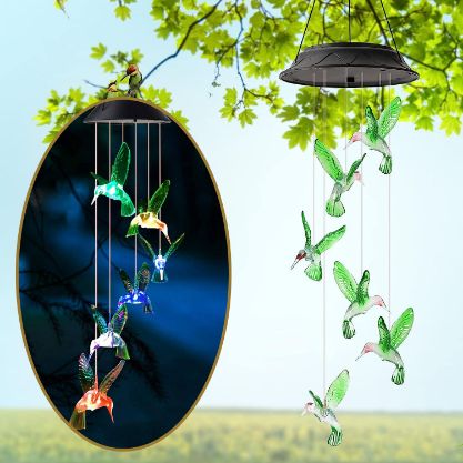 Toystar LumiFladder | Magical atmosphere for your garden - Solar LED wind chime - Magische sfeer voor je tuin - Solar LED ...