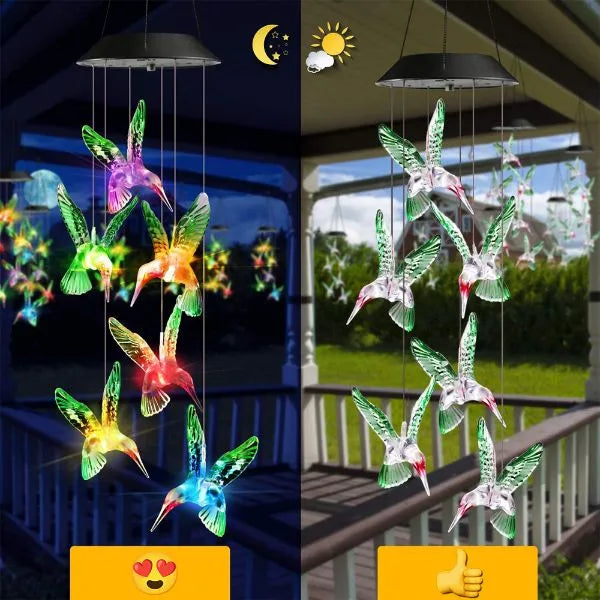 Toystar LumiFladder | Magical atmosphere for your garden - Solar LED wind chime - Magische sfeer voor je tuin - Solar LED ...