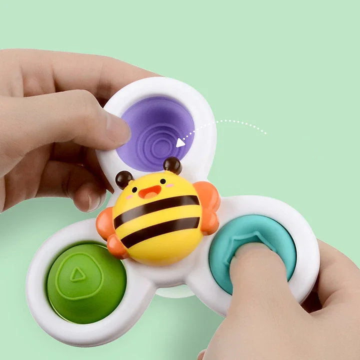 Spin 'n Stick | car toys for on the road! - 3 pieces