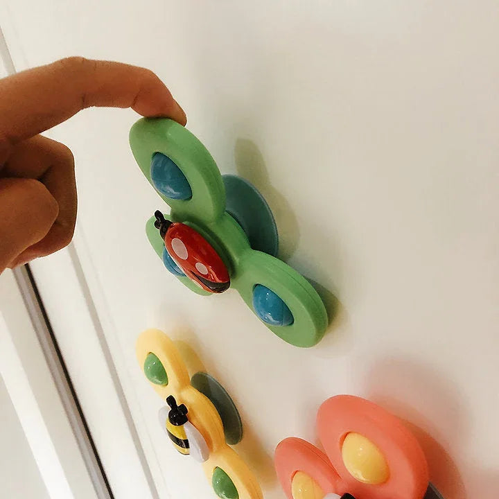 Toystar Spin 'n Stick | car toys for on the road! - 3 pieces - Verlos jouw kind van verveling met Stick en Spin! - 3 stuks...