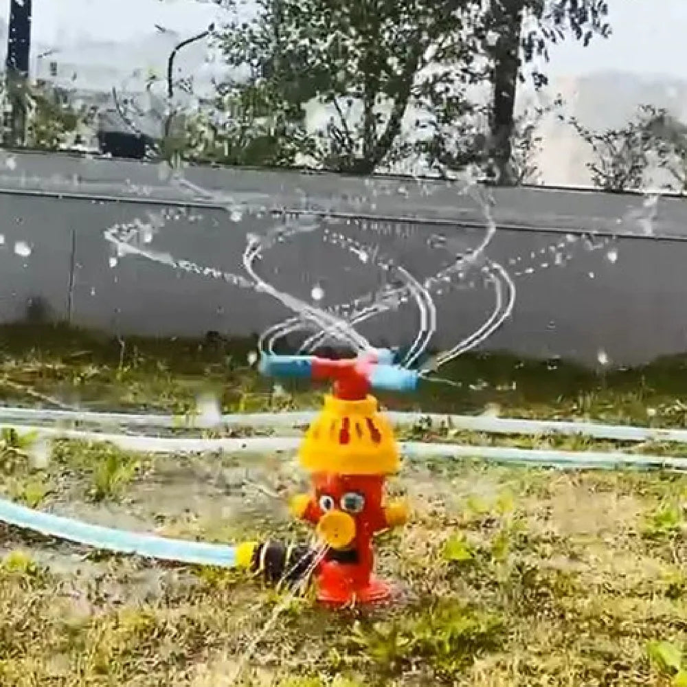 Speelse Tuinfontein voor Kinderen - Cartoon Hydrant met Eenvoudige Installatie en Accessoires voor Verfrissend Plezier in de Tuin 5
