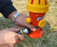 Thumbnail for Speelse Tuinfontein voor Kinderen - Cartoon Hydrant met Eenvoudige Installatie en Accessoires voor Verfrissend Plezier in de Tuin 6