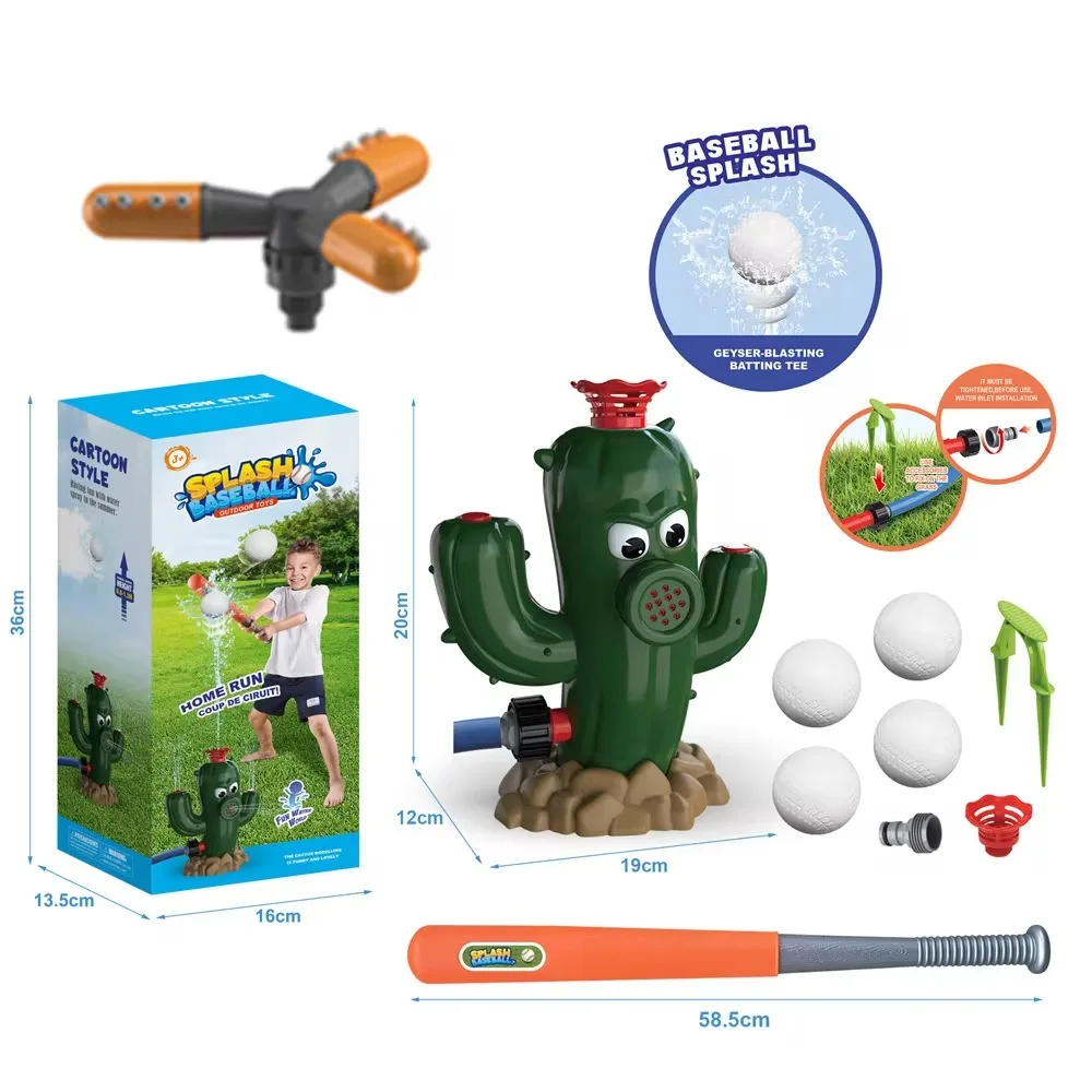 Speelse Tuinfontein voor Kinderen - Cartoon Hydrant met Eenvoudige Installatie en Accessoires voor Verfrissend Plezier in de Tuin 7