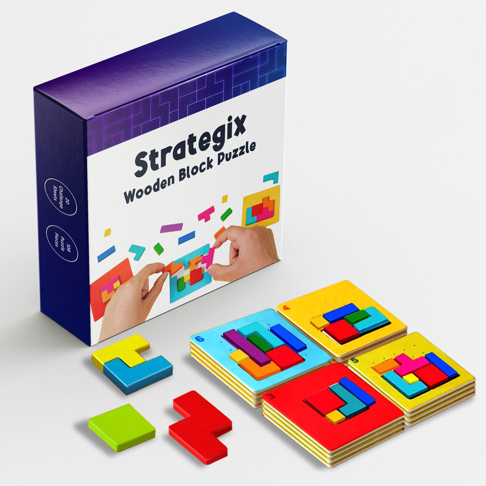 Toystar BrainBlocks | Playful Puzzle Challenge - Educational Building Toys - Speelse puzzeluitdaging - Educatief bouwspeel...