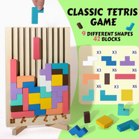 Thumbnail for Toystar NL TetriLogic Wooden Puzzle | 42 Pieces, Children 3+ – Encourage Creativity and Problem-Solving Thinking - Puzzels...