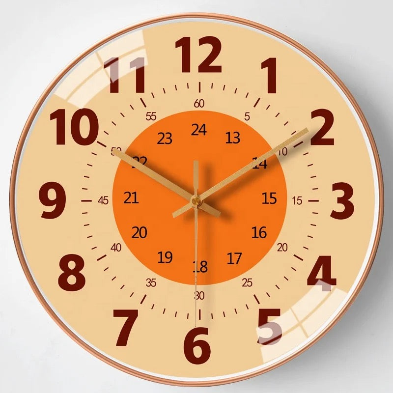 Toystar NL TimeMate Wall Clock | Child-friendly, 20 cm, for children 2+ – Make Mornings Independent and Peaceful - Wandklo...