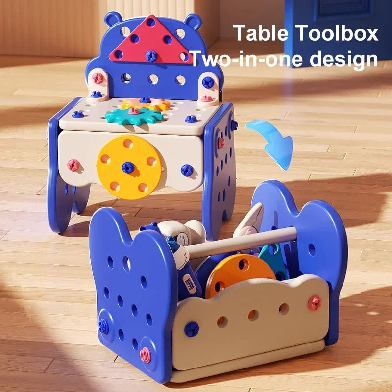 Tool Master Gereedschapskist | 3-in-1 Speelset voor Kinderen 3+ – Creativiteit en vaardigheden ontwikkelen 3