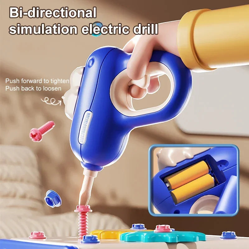 Tool Master Gereedschapskist | 3-in-1 Speelset voor Kinderen 3+ – Creativiteit en vaardigheden ontwikkelen 4