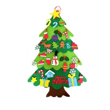 Toystar Felt board tree | Felt board Christmas tree for children - Ontsteek de feestelijke sfeer met de familie - Doe-het-...