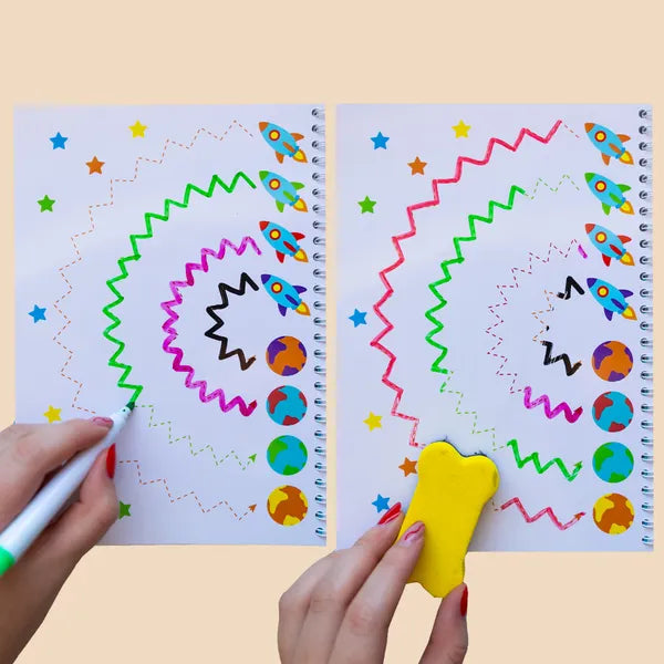 Toystar SpaceTrace | Discover the universe - Coloring and drawing book with space adventures - Ontdek het heelal - Kleur- ...