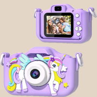 Thumbnail for Unicorn Camera voor Kinderen met HD Foto's en Video's, 32GB SD-kaart en Oplaadbare Batterij - Creatief Avontuur 0