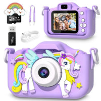 Thumbnail for Unicorn Camera voor Kinderen met HD Foto's en Video's, 32GB SD-kaart en Oplaadbare Batterij - Creatief Avontuur 1