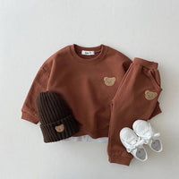 Thumbnail for Unisex Bear Set | 2-Piece Outfit for Babies 6–18 Months – Comfortable and Cute
