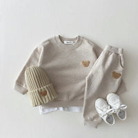 Thumbnail for Unisex Bear Set | 2-Piece Outfit for Babies 6–18 Months – Comfortable and Cute