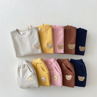 Thumbnail for Unisex Bear Set | 2-Piece Outfit for Babies 6–18 Months – Comfortable and Cute