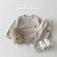 Thumbnail for Unisex Bear Set | 2-Piece Outfit for Babies 6–18 Months – Comfortable and Cute