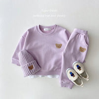 Thumbnail for Unisex Bear Set | 2-Piece Outfit for Babies 6–18 Months – Comfortable and Cute
