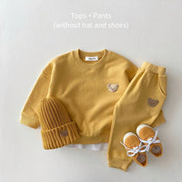 Thumbnail for Unisex Bear Set | 2-Piece Outfit for Babies 6–18 Months – Comfortable and Cute