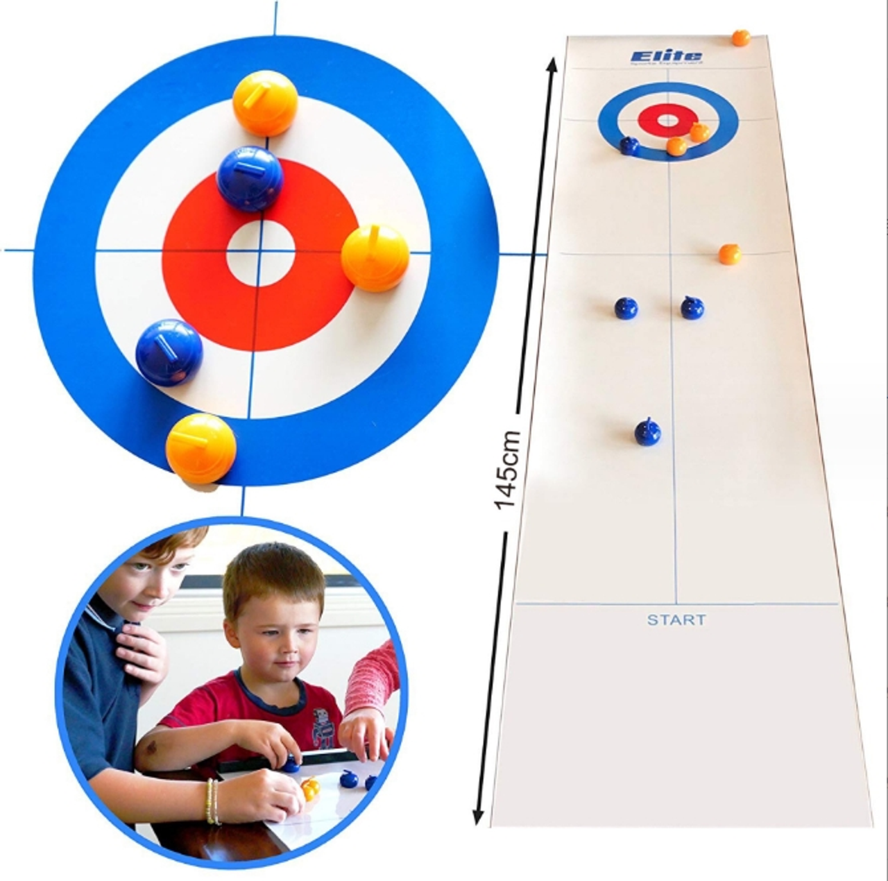 Toystar CurlMaster | Exciting fun for the whole family - Mini curling set for hours of entertainment at home - Spannend pl...
