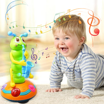 Toystar The Groovy Caterpillar™ | Encourage fun and growth - Sensory toys - Stimuleer plezier en groei - Zintuiglijk speel...