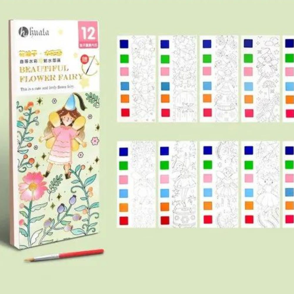 Toystar Watercolor Wonder | Discover the creative world of painting - Painting book for children - Ontdek de creatieve wer...