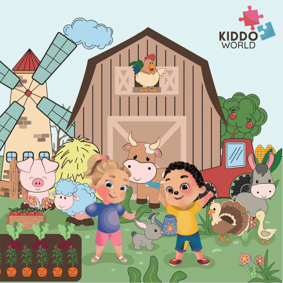 Toystar FarmArt | Coloring in a playful manner - Coloring book set with crayons for children - Spelenderwijs kleuren - Kle...
