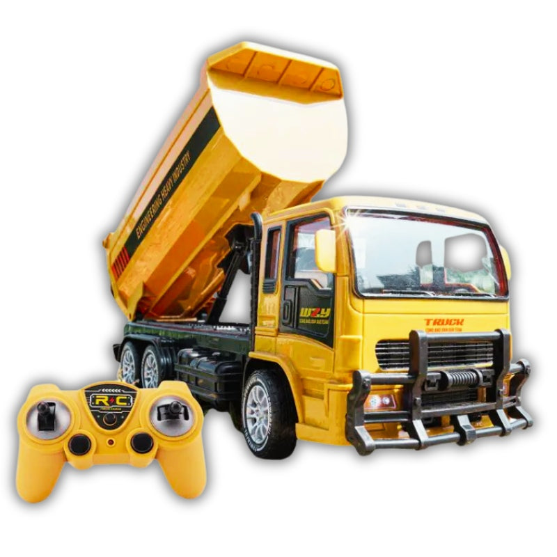 Toystar DynaTruck | Tough RC Truck - Robust Construction Vehicle for Children - Stoere RC Vrachtwagen - Robuust Bouwvoertu...