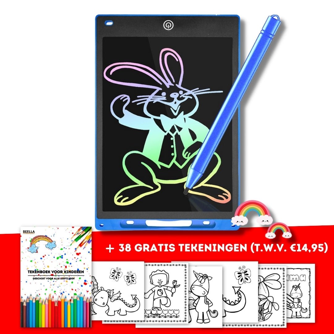 Toystar CreativeScribble | Let the creativity flow - LCD drawing tablet for kids - Laat de creativiteit stromen - LCD teke...