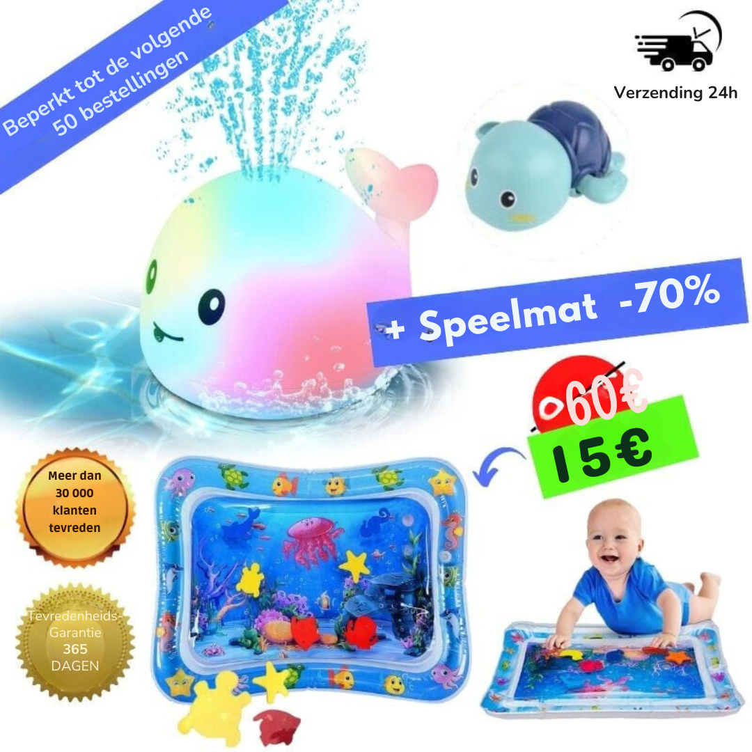 Bébé Filou Mila | Awakening Whale - Magical bath toy - Ontwaking Walvis - Magisch badspeelgoed (2)