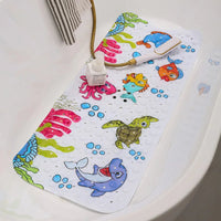 Thumbnail for Toystar NL BathyFun | Safe Non-Slip Bath Mat for Kids with Strong Suction Cups and Cheerful Cartoon Designs - 100x40 cm PV...