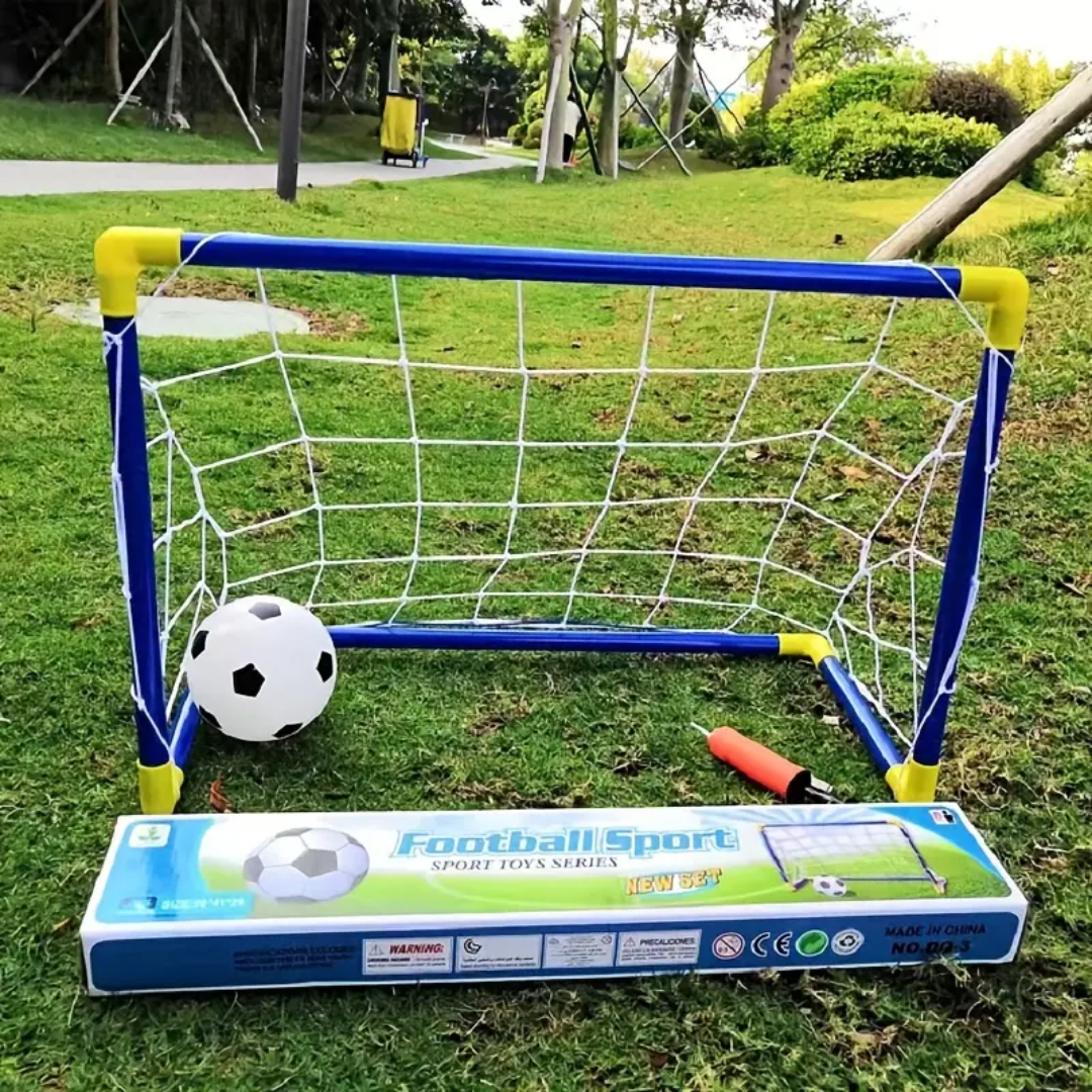 Toystar PlayGoal Mini Set | Active playing fun for indoors and outdoors - Portable football set - Actief speelplezier voor...